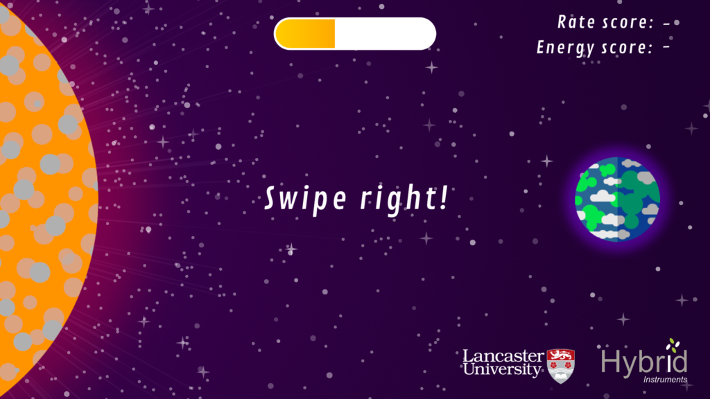 Particle Pinball Machine - game view prior to interaction.